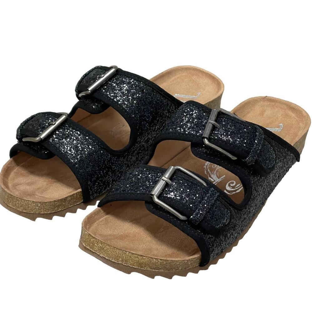 NEW GYPSY JAZZ women's paula sandals in black
